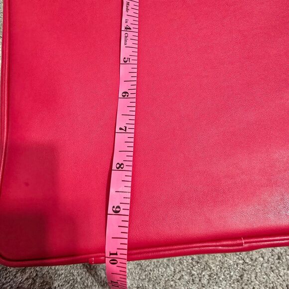 NWOT Lancome hot pink gift bag case cosmetic bag. - Picture 8 of 9